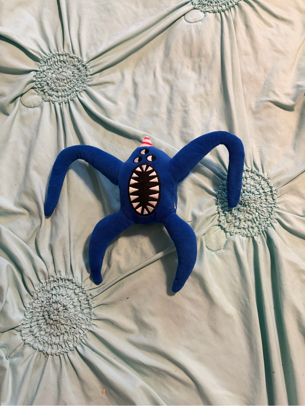 Blue Monster Plush Toy - Kids Accessory